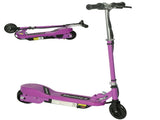 Foldable Electric Kids Scooter, Ride-on for Ages 7-14 Years, Purple T3398P425126