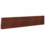 Retaining Wall 2 pcs 100 x 12 x 30 cm Weathering Steel Rusty 8015142