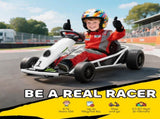 24V Electric Go Kart for Kids, Drift Ride-On Racing Go Kart with 2 Speeds, for Boys Girls Aged 8-12 T3398P348400