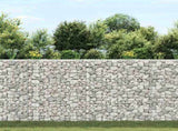 Trapezium Gabion Raised Bed Galvanised Steel 150x20x100 cm 145654