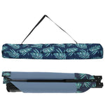 Folding Camping Bed Folding Manual Leaf pattern Oxford fabric 42003197