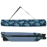 Folding Camping Bed Folding Manual Leaf pattern Oxford fabric 42003197