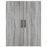 Highboard Grey Sonoma 69.5x34x180 cm Engineered Wood 3195705
