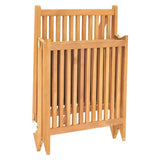 Sun Lounger Teak Teak hardwood Standard Collapsible Sun Lounger 316152