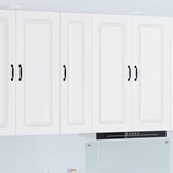 Dishwasher Panel Kalmar White 30 x 31 x 100 cm Engineered Wood 884754