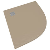 Shower Base Tray SMC Brown 90x90 cm 148929