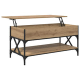 Coffee Table Artisan Oak 100 x 50 x 50 cm Engineered Wood 883042