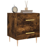 Bedside Cabinet Smoked Oak 40x35x47.5 cm Engineered Wood 827286