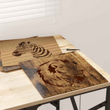Decor Panels 50 pcs Smoked Oak 30 x 30 x 0.27 cm 885624