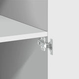 Storage Cabinet White 70x42.5x225 cm Engineered Wood 3281322