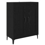 Sideboard Black Oak 69.5 x 34 x 90 cm Engineered Wood 886239