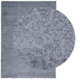 Shaggy Rug PAMPLONA High Pile Modern Blue 240x340 cm 375329
