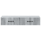 Wall-Mounted Side Table Grey Sonoma 87.5 x 34.5 x 17 cm 898671