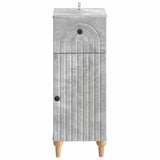 Bathroom Storage Cainet ALKMAAR Concrete Grey 30 x 31 x 80 cm 896168