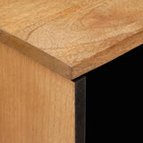 Sideboard 80 x 33 x 75 cm Solid Mango Wood 4018107
