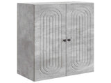 Wall-Mounted Cabinet Concrete Grey 66 x 34.5 x 90 cm 898058