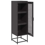 Highboard Black 36x39x123 cm Cold-rolled Steel 853392