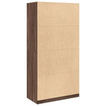 Wardrobe Brown Oak 100x50x200 cm Engineered Wood 3307735