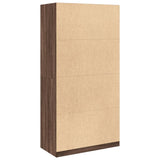 Wardrobe Brown Oak 100x50x200 cm Engineered Wood 3307735