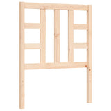 Bed Frame without Mattress Small Single Solid Wood Pine 3191931