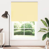 ZNTS Roller Blind Blackout Yellow 150x210 cm Fabric Width 146.6 cm Polyester 4012100