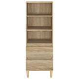 Highboard Sonoma Oak 40x36x110 cm Engineered Wood 821239