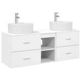 Bathroom Cabinet Set 3 pcs White 49.5 x 44.5 x 65 cm 3405875