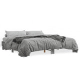 Bed Frame without Mattress Grey Sonoma 160x200 cm 3280230