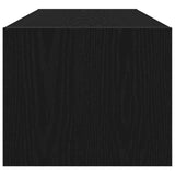 TV Cabinet Black oak 100 x 31 x 25.5 cm Engineered wood 861527