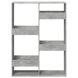 Room Divider Concrete Grey 100x33x135 cm Engineered Wood 3309558