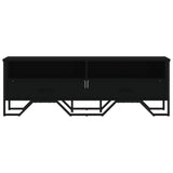 TV Cabinet Black 122x34x41 cm Engineered Wood 848579
