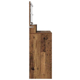 Bedroom Dressing Tables with Drawer Old Wood 80 x 39.6 x 135 cm 888975