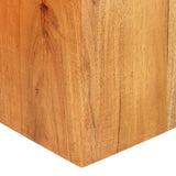 Plant Stands 2 pcs Solid Acacia Wood 320805