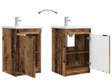 Bathroom Vanity with Sink Old Wood 42 x 40 x 84.5 cm 890092
