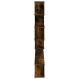 Wall-Mounted TV Shelf Smoked Oak 180 x 15 x 94 cm 8012296