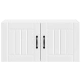 Wall Cabinet LUCCA White 80 x 31 x 40 cm Engineered Wood 884934