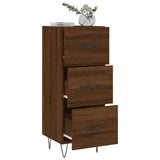 Sideboard Brown Oak 34.5x34x90 cm Engineered Wood 828603