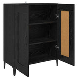 Sideboard Black Oak 69.5 x 34 x 90 cm Engineered Wood 886239