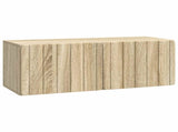 Wall-Mounted TV Cabinet Sonoma Oak 78.5 x 31 x 30 cm 898377