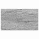 Bathroom Furniture Set Wall-mounted with Door 3 pcs Grey Sonoma 3392949