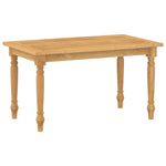 ZNTS 4 Piece Garden Lounge Set Solid Teak Wood 3087051