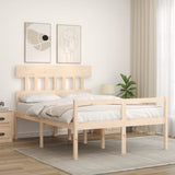 Senior Bed without Mattress Small Double Solid Wood 3195386