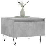 Coffee Tables 2 pcs Concrete Grey 50x46x35 cm Engineered Wood 830869