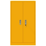 Storage Cabinet Mustard Yellow 60 x 40 x 105 cm Steel 891733