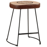Bar Stools 2 pcs Dark Brown 40x29.5x53 cm 358929