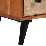 Chest of Drawers 60x30x75 cm Solid Acacia Wood 247681