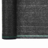 Tennis Screen HDPE 1x100 m Black 45260