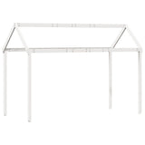 Loft Bed with Ladder and Roof without Mattress White 90x190 cm Single 3282155