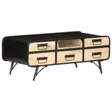 Coffee Table 100x50x40 cm Solid Mango Wood 287871