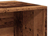 LP Storage Box Old Wood 69.5x34x36 cm Engineered Wood 855786